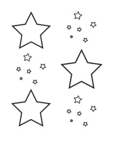 fourth of july coloring pages stars