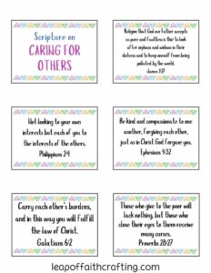 bible verses about caring for others