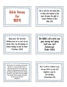 bible verses for son