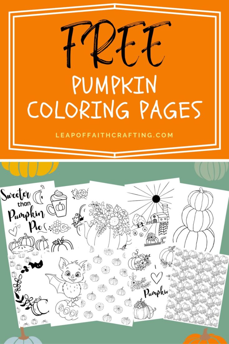 pumpkin coloring sheets free