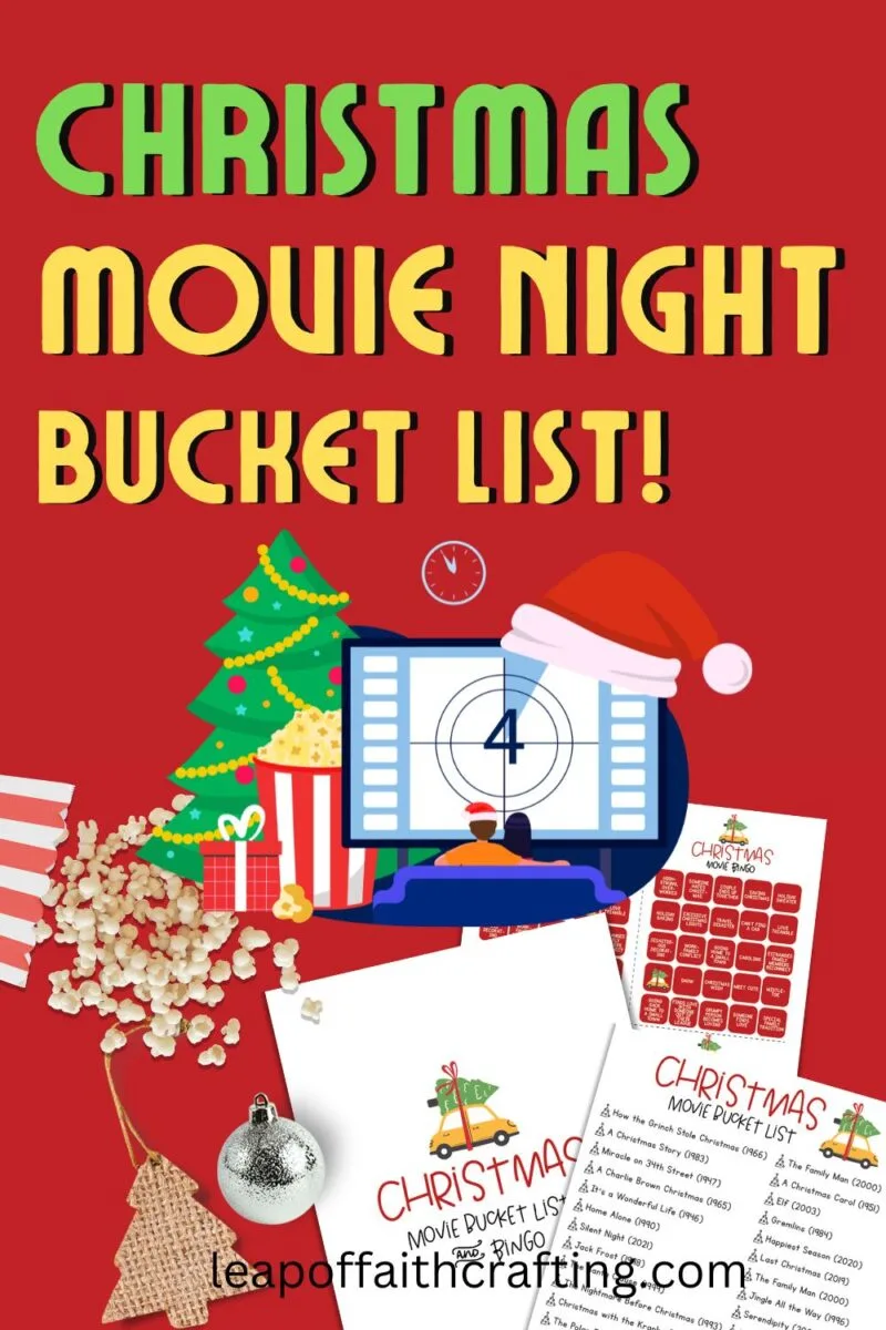 christmas movies bucket list printable