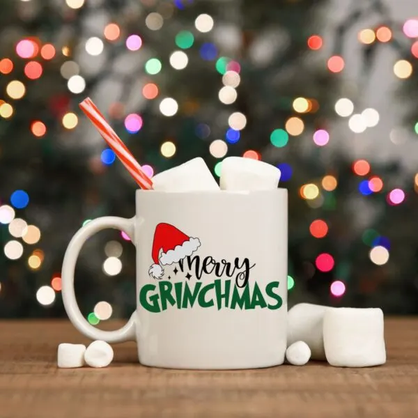 FREE Merry Grinchmas SVG (2 Versions!)