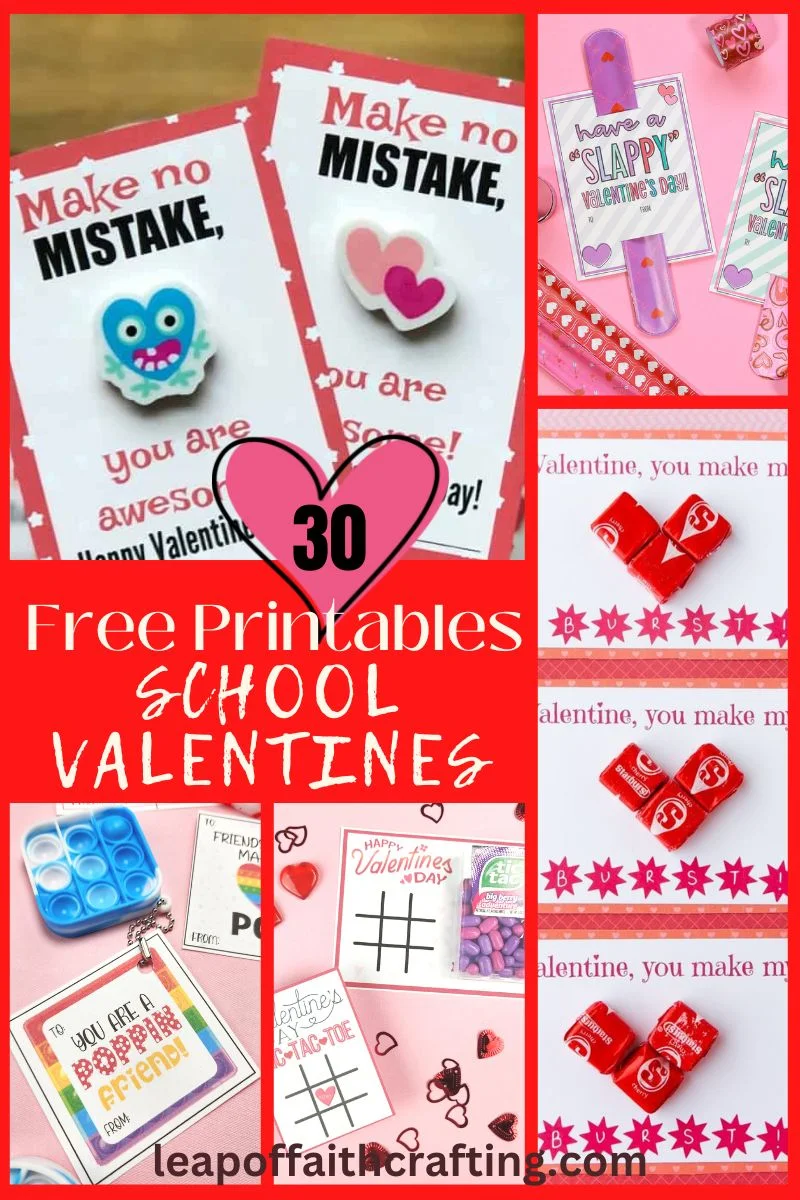 diy valentines for classmates free