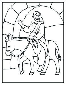 christian easter coloring printables free