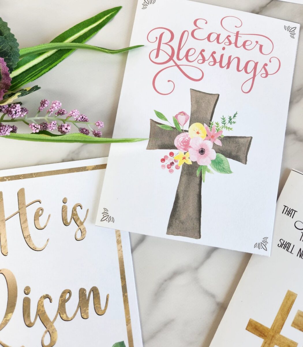 printable religious easter cards