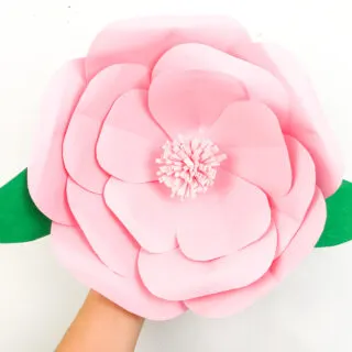 wall flower with petals tutorial