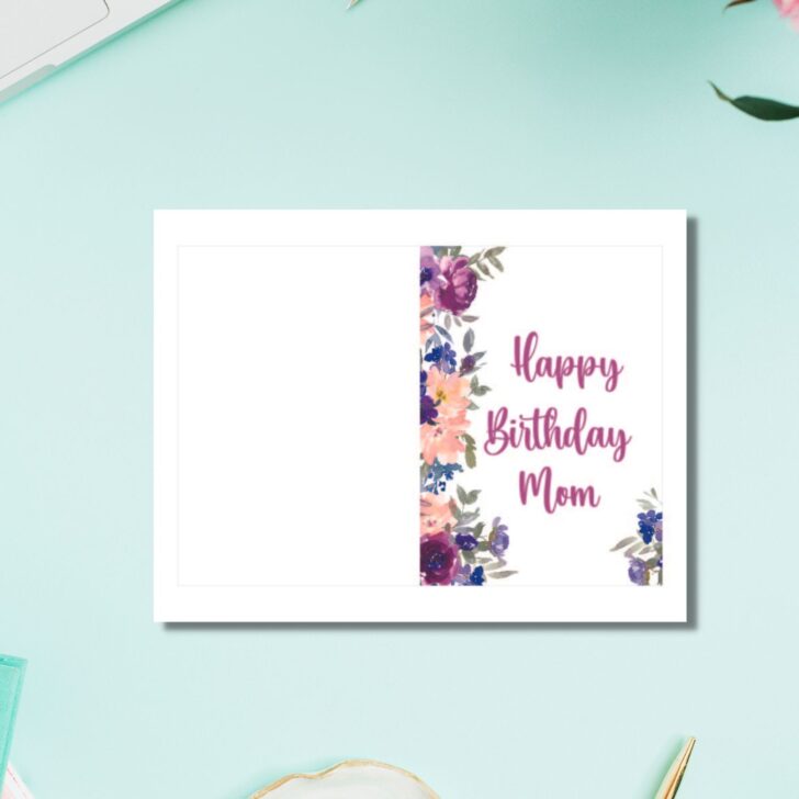 birthday cards for mom free printable