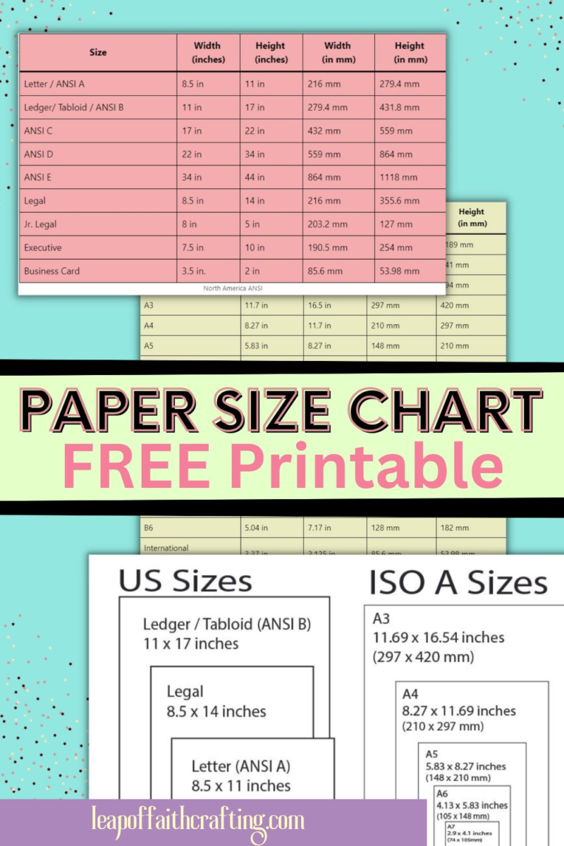 printable paper chart pdf pin with tables

