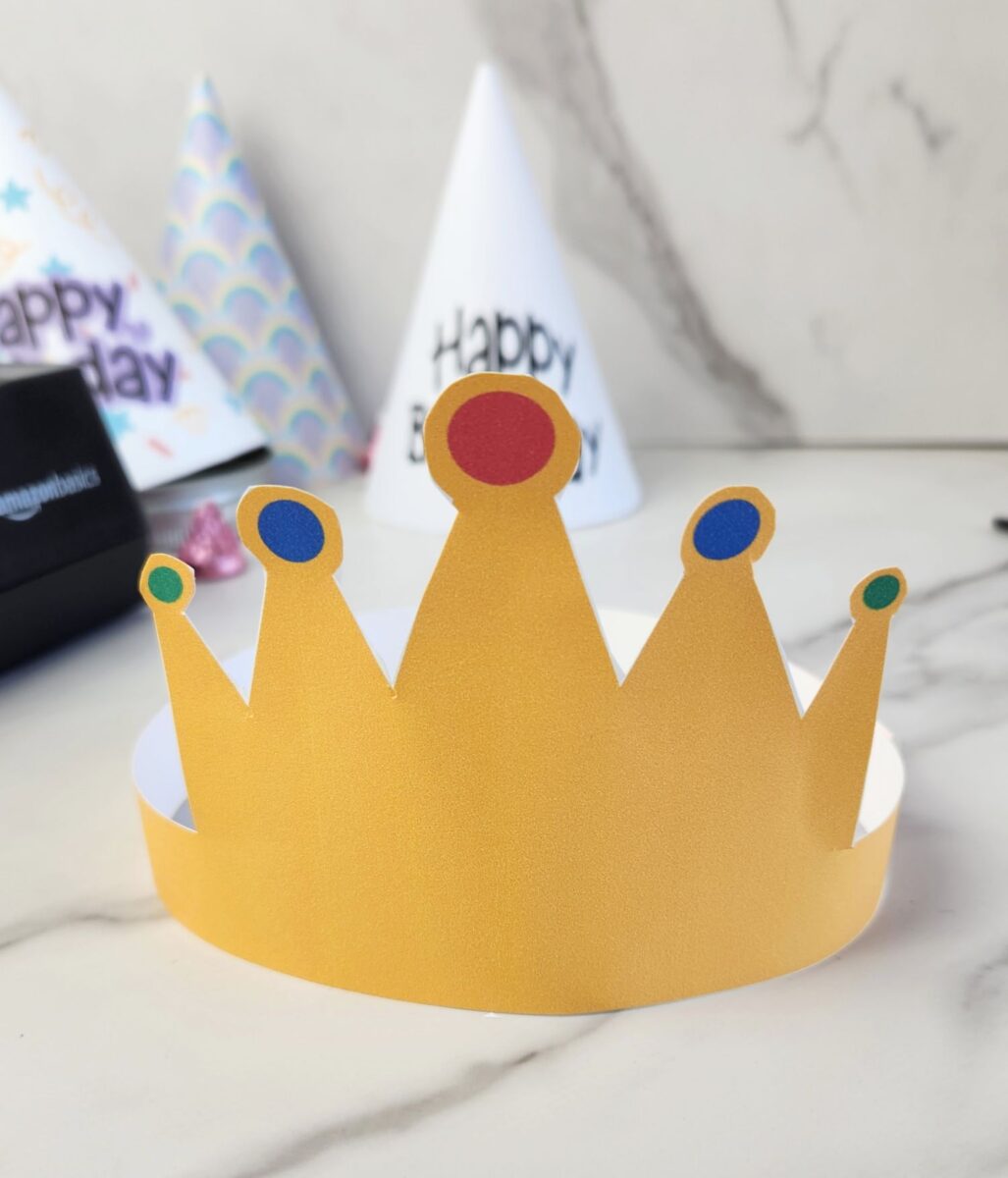 printable party crown