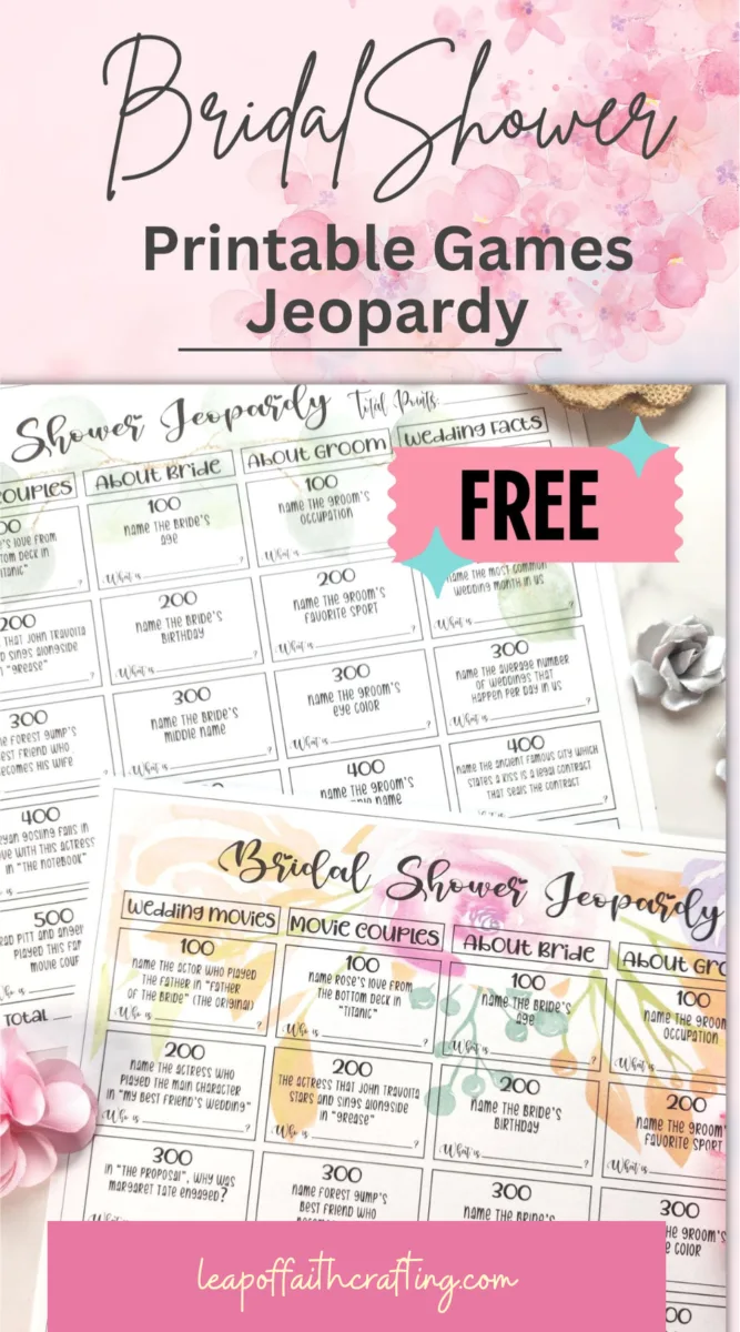 bridal shower jeopardy questions printable