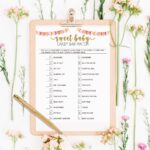 candy bar baby shower game free printable