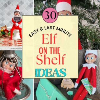 elf on the shelf last minute ideas ( x px)