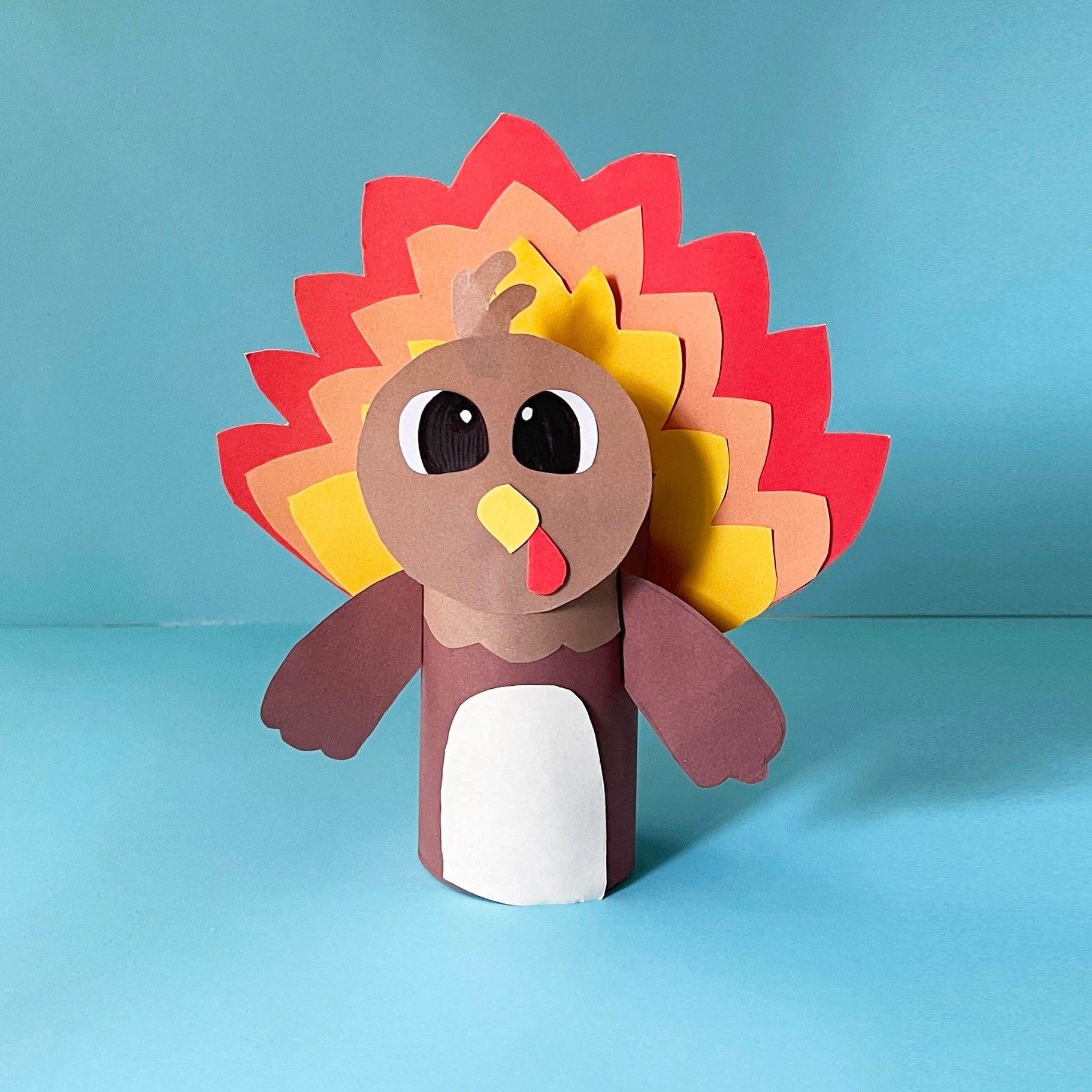 Easy Turkey Craft With Free Template