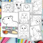 groundhog day coloring pages printable