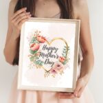 happy mothers day sign printable