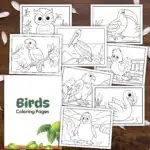 coloring pages birds